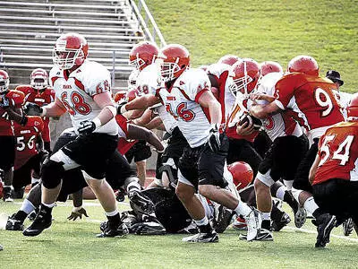 Football to hold third scrimmage Friday morning