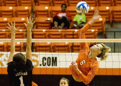 Eastern Michigan wins Comfort Suites volleyball