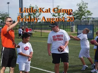 Football to host "Little Kat Camp" August 20