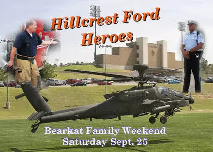 Hillcrest Ford Heroes salute to highlight football home opener