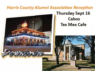 SHSU Alumni hold reception Thursday at 6 p.m. in Houston