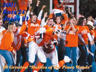 QB Josh McCown leads Kats to 2001 Piney Woods win