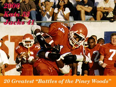 Teams combine for 93 points in 1999 Sam win over SFA