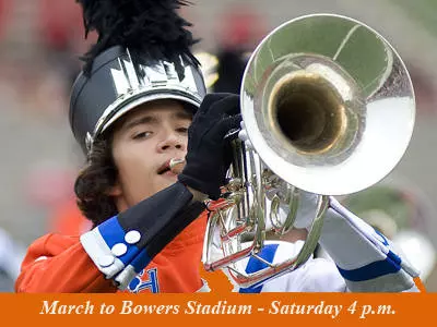 March to Bowers kickoffs Family Weekend fun Saturday