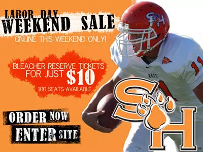 Labor Day online $10 Bearkat ticket sale