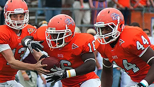 #6, Football holds off Bobcats