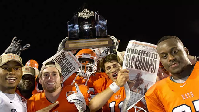 Bearkats Win 43-17