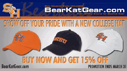 Bearkat Gear On Line Special Offer
