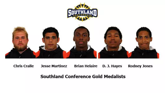 Cralle, 4x440 relay take indoor gold