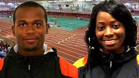 Track earns gold at Houston All-Comers