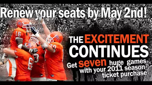 Season Ticket Prices Announced