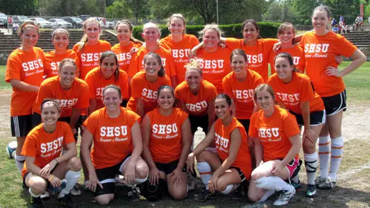 Inaugural soccer alumni game