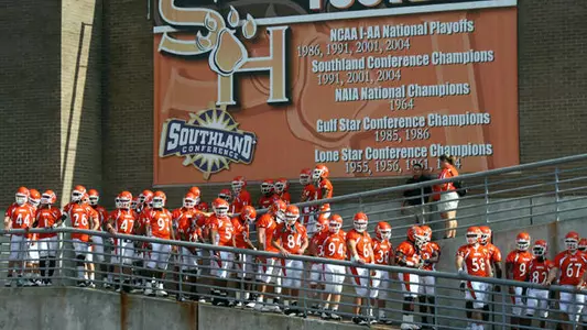 Bearkats report for camp Wednesday