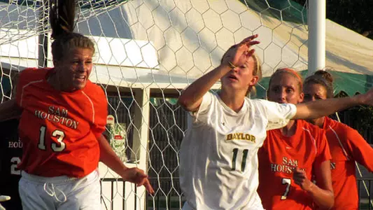 Baylor shuts out Kats 3-0 in opener