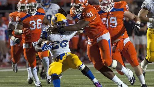 Sam Houston No. 5 in both polls