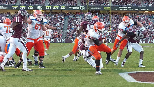 Kats fall to Texas A&M 47-28