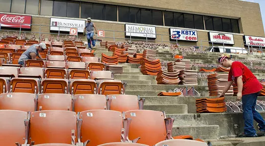 Bowers Stadium gets a face lift