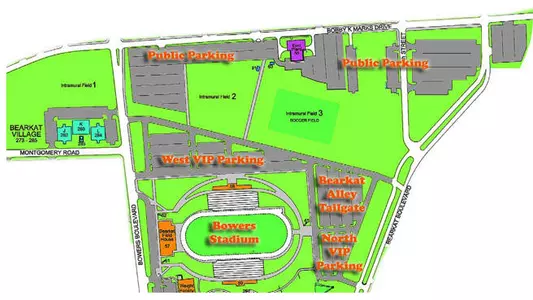New Bearkat Alley tailgate guidelines