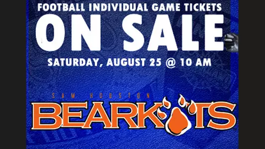 Individual Game Tickets Now On Sale