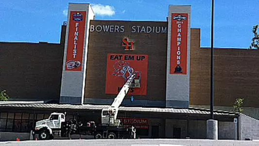 Bowers Stadium Readies for Season Opener