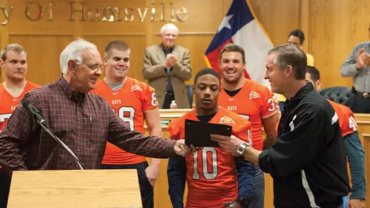 City of Huntsville Honors Bearkat Football