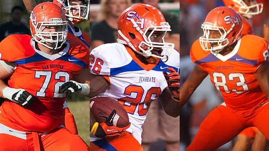 Three Bearkats Academic All-Southland