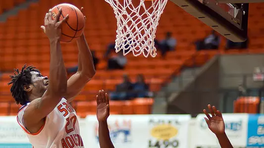 Bearkats hold on to down Lions 54-45