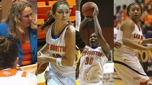 Seniors & Coach Garner Southland Honors