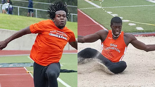 Charles White advances in NCAA triple jump