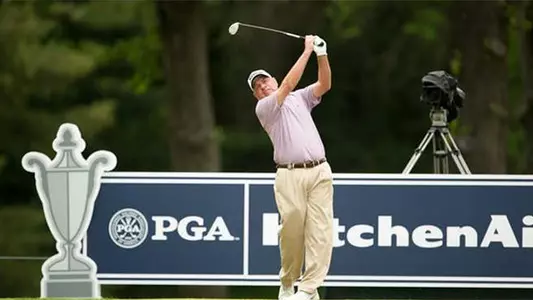 Robert Thompson plays in Senior PGA event