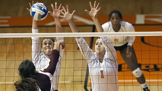 Bearkats split at SMU Invt. Friday