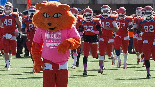 Pink Out at Bowers Stadium Saturday
