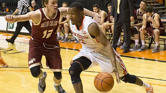 SHSU outlasts South Dakota 93-85 in 3OT