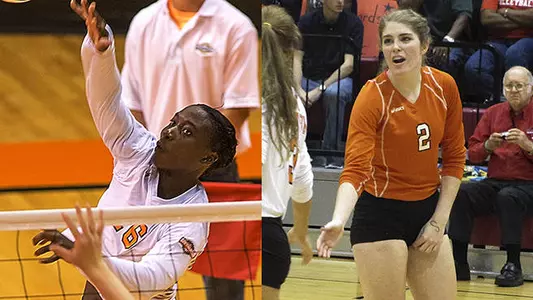 Wells-Gibson & Kilpatrick earn SLC honors