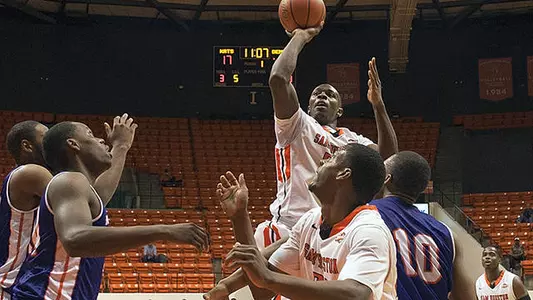 SHSU holds on for 67-64 win over Demons
