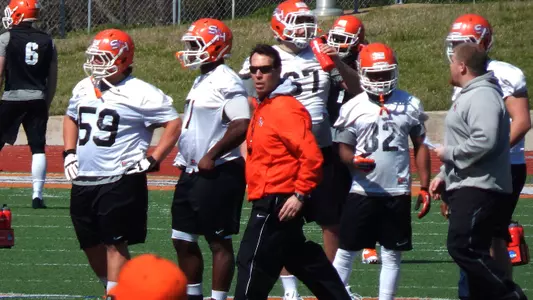 Spring football with new staff to be intense