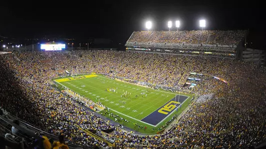 Sept. 6 Tilt at LSU To Be Telecast on SEC Network
