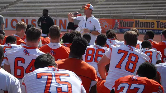 Bearkats report for preseason camp Thursday