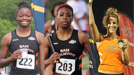 Bearkat Trio on USTFCCCA All-Academic Team