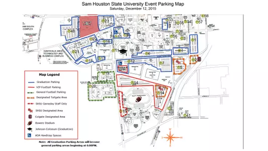 Parking For 11 a.m. Saturday Quarterfinal Game