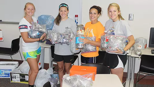 Bearkat Pop Tab Drive Totals 300 Pounds