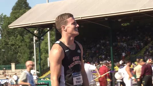Viverette finishes 14th, earns All-American