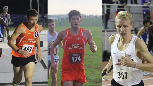 Trio of SHSU tracksters take all-academic honors