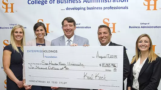Enterprise Gift Recognizes Academic Success