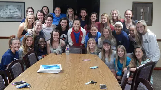 Kats receive visit from Canadian World Cup star