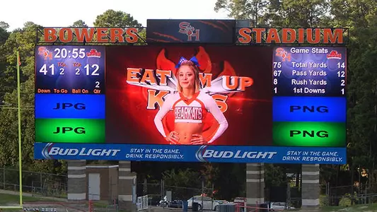New Video Display Brings Excitement To Opener