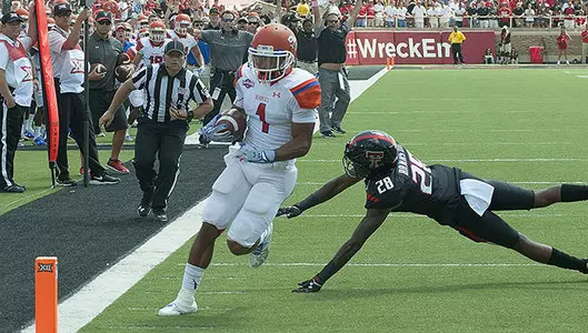 Two teams gain 1,282 yards in 59-45 Tech win