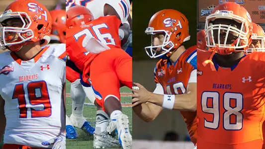 Four Bearkats Named Academic All-Southland