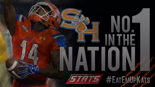 Kats Claim No. 1 Ranking In Stats FCS Poll