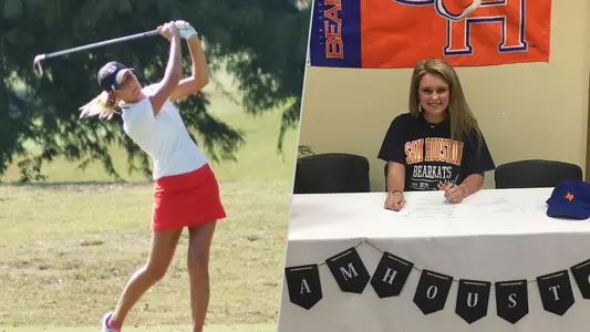 Allen, Brown sign with women's golf